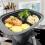 Silicone Steaming Tray for TM7 Multi-Functional Steamer Insert Silicone Mesh Silicone Steamer Divided Tray B 8