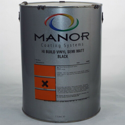 High Build Vinyl (Black) 1 litre