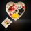 Heart Shaped Acrylic Emotion Expression Card With-firefighter 2 7