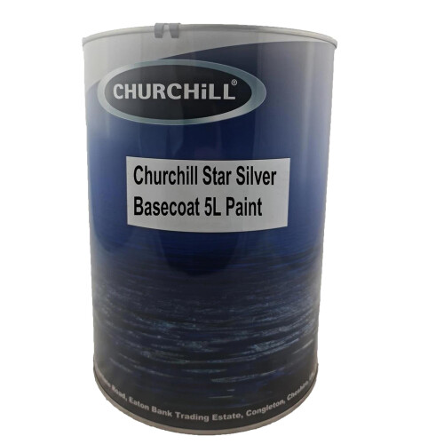 Churchill Star Silver Basecoat 5 Litre 1