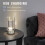 Wireless Dimmable Touch Table Lamp, Rechargeable Crystal Lantern Light with USB-C Charging, Cordless Battery Powered Des 3