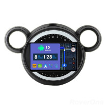 RoverOne 8G+128G Car Radio Stereo Wireless CarPlay Android Auto GPS Sat Navi Head Unit for BMW Mini Cooper 2010 - 2016
