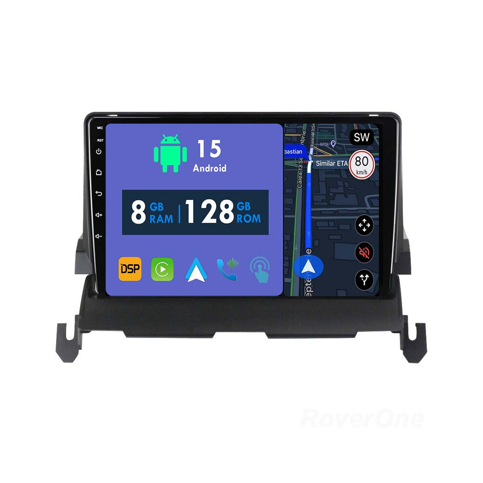 Roverone 8G+128G Car Radio Stereo Wireless Carplay Android Auto Gps Sat Navi Head Unit For Dodge Journey 2009 - 2012 712110215969