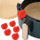 Clips magnétiques en Silicone pour aliments, 8 pièces,-Rouge 7