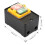 Waterproof Push Button Switch AC 220V 380V 10A Single Phase Three Phase Power Control Switch with Housing, On Off Contro 4