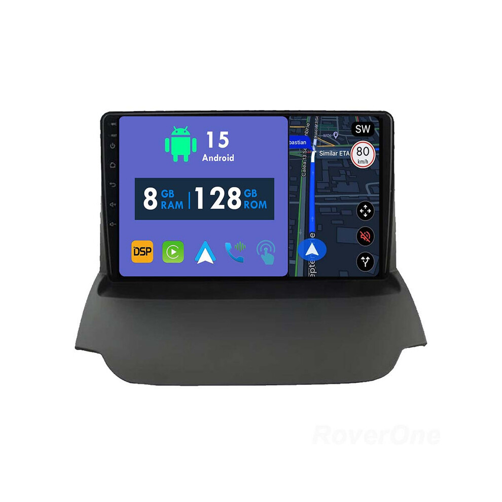 Roverone 8G+128G Car Radio Stereo Wireless Carplay Android Auto Gps Sat Navi Head Unit For Ford Ecosport 2013-2017 786354256316