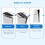 Vertical Stand for PS5 and PS5 Pro Console with Screwdriver, Stable Holder, Space Saving Design, Easy Assembly 3