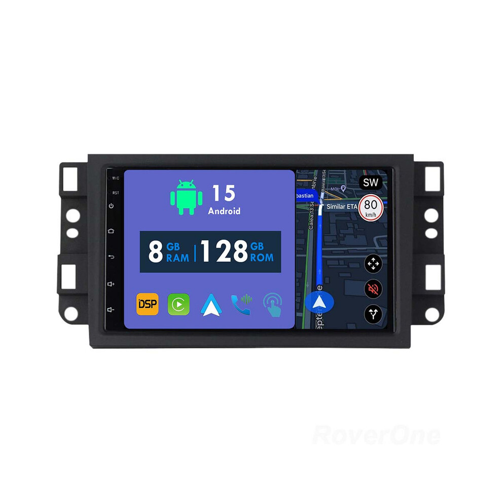 Roverone 8G+128G Car Radio Stereo Wireless Carplay Android Auto Gps Sat Navi Head Unit For Chevrolet Lova Captiva Gentra Aveo Epica 712110215655