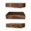 Wooden Desktop Organizers Box With Multiple-single draw 2