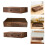 Wooden Desktop Organizers Box With Multiple-single draw 3