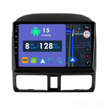 RoverOne 8G+128G Car Radio Stereo Wireless CarPlay Android Auto GPS Sat Navi Head Unit for Honda CR-V CRV 2001 - 2006