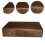 Wooden Desktop Organizers Box With Multiple-single draw 9