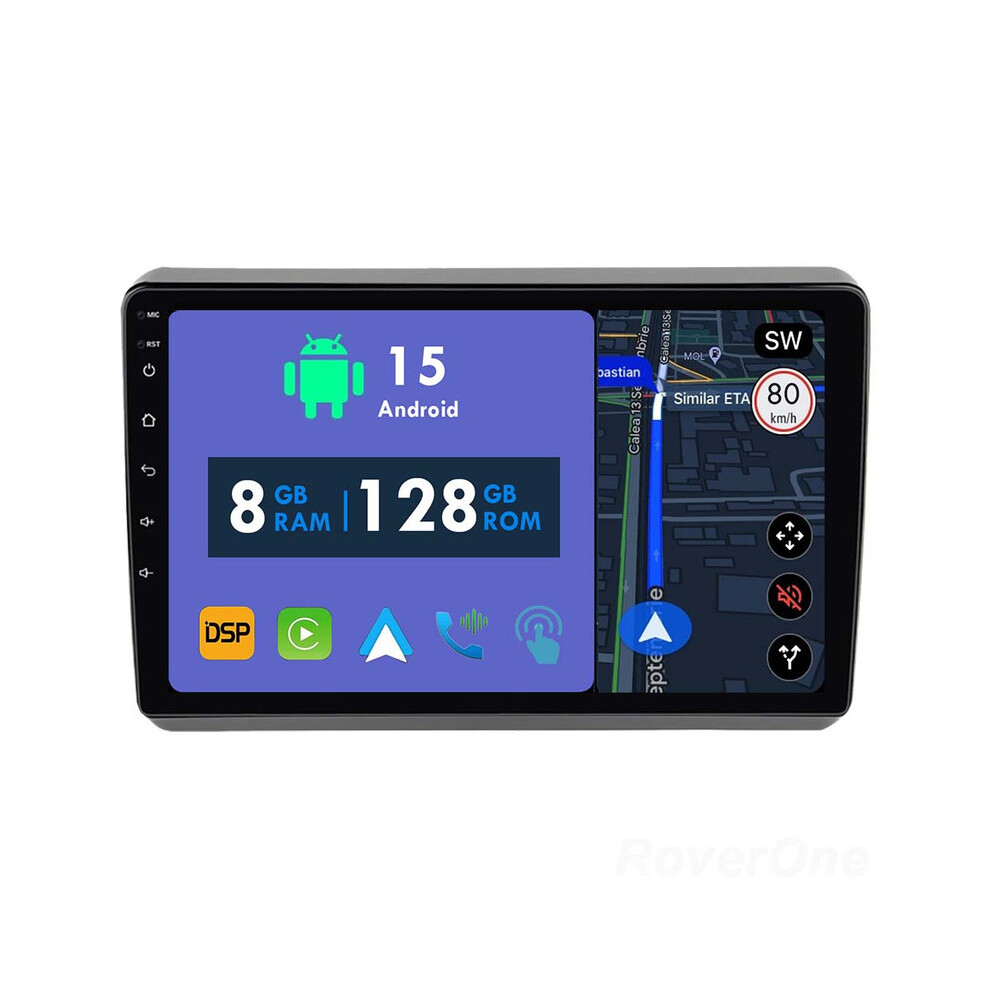 Roverone 8G+128G Car Radio Stereo Wireless Carplay Android Auto Gps Sat Navi Head Unit For Dodge Dart 2012 - 2016 712110215952