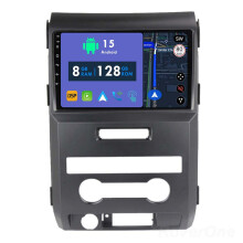 RoverOne 8G+128G Car Radio Stereo Wireless CarPlay Android Auto GPS Sat Navi Head Unit for Ford F150 P415 Raptor 2008 - 2014