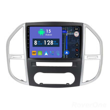RoverOne 8G+128G Car Radio Stereo Wireless CarPlay Android Auto GPS Sat Navi Head Unit for Mercedes Benz Vito 3 W447 2014-2020