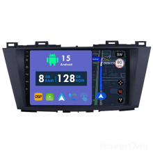 RoverOne 8G+128G Car Radio Stereo Wireless CarPlay Android Auto GPS Sat Navi Head Unit for Mazda 5 3 CW 2010 - 2015