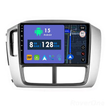 RoverOne 8G+128G Car Radio Stereo Wireless CarPlay Android Auto GPS Sat Navi Head Unit for Honda Pilot 1 2005 - 2008