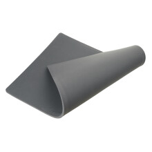 Siliconen hittepersmat met hoge-Grijs 400x600mm