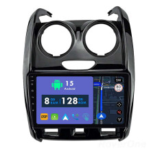 RoverOne 8G+128G Car Radio Stereo Wireless CarPlay Android Auto GPS Sat Navi Head Unit for Renault Duster 2015 - 2021 for LADA Largus 2021