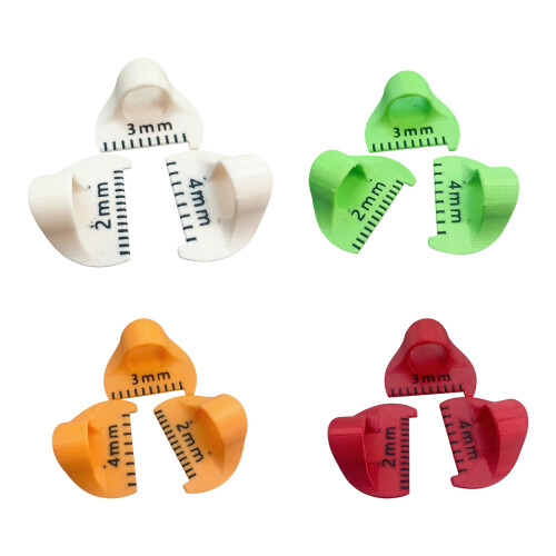Professional 3D Printed Sewing Templates Sewing Notion-Red 1
