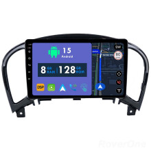 RoverOne 8G+128G Car Radio Stereo Wireless CarPlay Android Auto GPS Sat Navi Head Unit for Nissan Juke 2010 - 2014