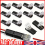 30pcs Double Wire Push In Connector With Locking Buckle, 2 Pin, Black, Nylon 1