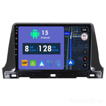 RoverOne 8G+128G Car Radio Stereo Wireless CarPlay Android Auto GPS Sat Navi Head Unit for Kia Seltos SP2 2019 - 2023