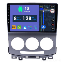 RoverOne 8G+128G Car Radio Stereo Wireless CarPlay Android Auto GPS Sat Navi Head Unit for Mazda 5 2 CR 2005 - 2010