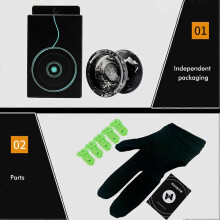 Yoyo Ball Aluminium Aloy Yo Yo with Additional Strings Ideal for Children Beginners