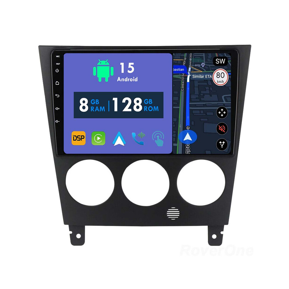 Roverone 8G+128G Car Radio Stereo Wireless Carplay Android Auto Gps Sat Navi Head Unit For Subaru Impreza Gd Gg 2002 - 2007 786354254695
