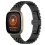 Uhrenarmband aus Edelstahl Black 1