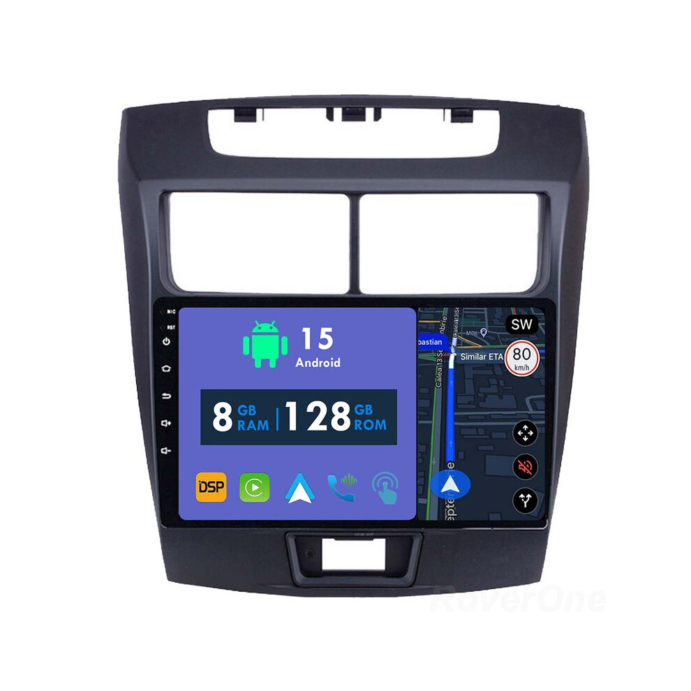 Roverone 8G+128G Car Radio Stereo Wireless Carplay Android Auto Gps Sat Navi Head Unit For Toyota Avanza 2010 - 2016 786354255227