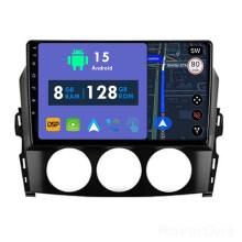 RoverOne 8G+128G Car Radio Stereo Wireless CarPlay Android Auto GPS Sat Navi Head Unit for Mazda MX-5 3 NC 2008-2015