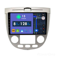 RoverOne 8G+128G Car Radio Stereo Wireless CarPlay Android Auto GPS Sat Navi Head Unit for Chevrolet Lacetti J200 Buick Excelle Hrv 2004-2013