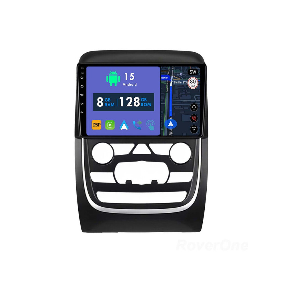 Roverone 8G+128G Car Radio Stereo Wireless Carplay Android Auto Gps Sat Navi Head Unit For Dodge Durango 3 2013 - 2020 786354257139