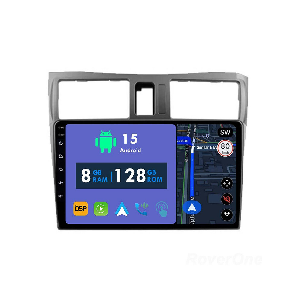 Roverone 8G+128G Car Radio Stereo Wireless Carplay Android Auto Gps Sat Navi Head Unit For Nissan Cefiro A33 1998-2003 786354256668