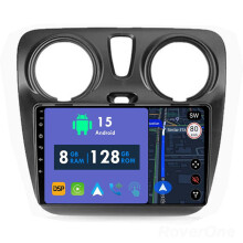RoverOne 8G+128G Car Radio Stereo Wireless CarPlay Android Auto GPS Sat Navi Head Unit for Renault Dokker 2012-2020