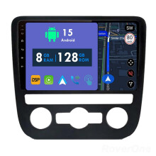 RoverOne 8G+128G Car Radio Stereo Wireless CarPlay Android Auto GPS Sat Navi Head Unit for Volkswagen Scirocco 3 Mk3 2008-2014 B