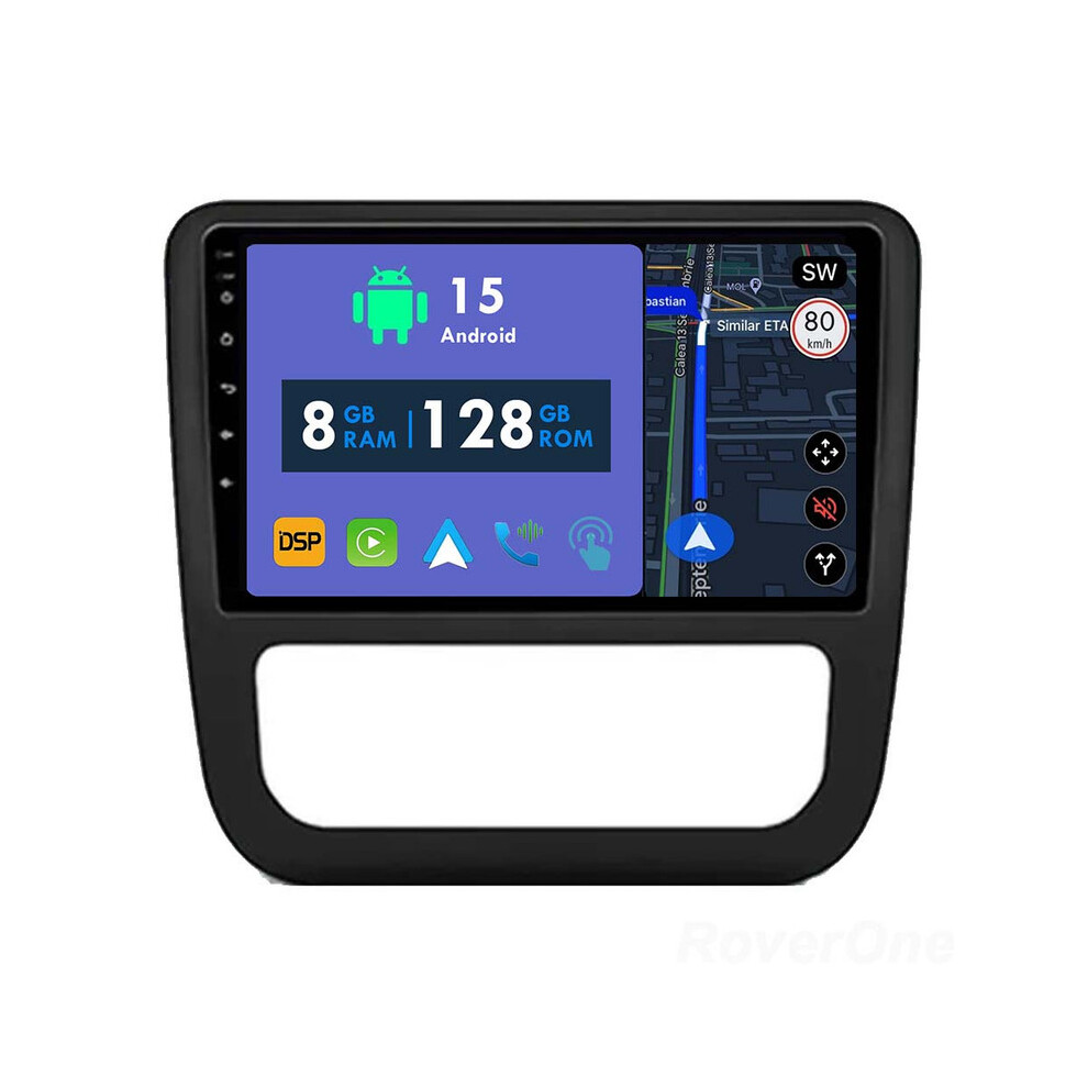 Roverone 8G+128G Car Radio Stereo Wireless Carplay Android Auto Gps Sat Navi Head Unit For Volkswagen Scirocco 3 Mk3 2008-2014 A 786354257061