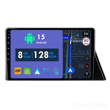 RoverOne 8G+128G Car Radio Stereo Wireless CarPlay Android Auto GPS Sat Navi Head Unit for Toyota Sienta XP170 2015-2022