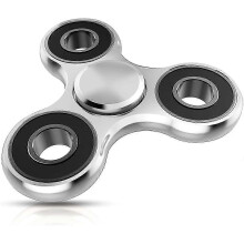 Fidget Spinner Toy Ultra Durable Stainless Steel Bearing High Speed Spins Precision Metal Hand Spinner Edc Adhd Focus Anxiety Stress