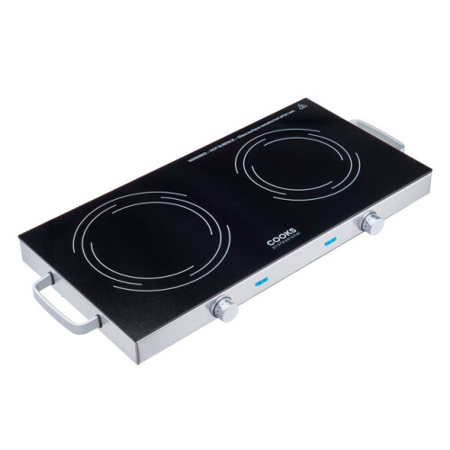 Cooks Professional (Double hob) Cooks Professional Electric Ceramic Hob