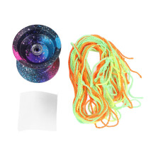 Professional Aluminum Alloy Yoyo Ball Balanced Weight High Speed Yoyo Set Children Toy