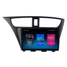 RoverOne 8G+128G Car Radio Stereo Wireless CarPlay Android Auto GPS Sat Navi Head Unit for Honda Civic Hatchback 2006 - 2012