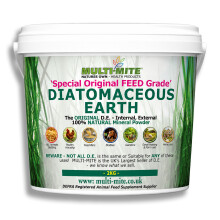 MULTI-MITE 2KG Bkt Feed Grade DE Diatomaceous Earth