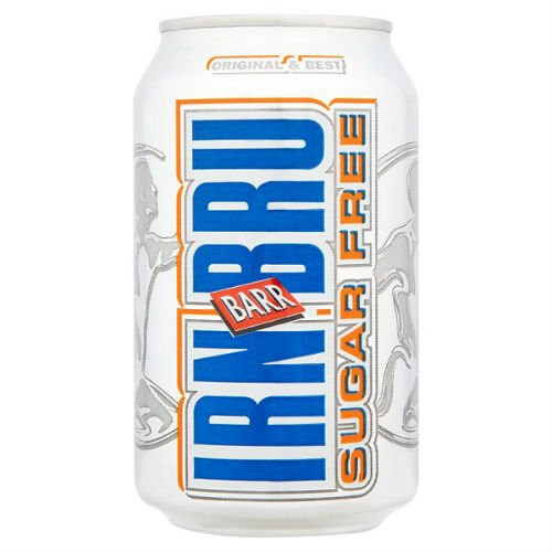 Barr Barr Irn-Bru Sugar Free 330ml Case of 24