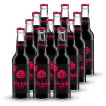 Fritz-Kola Superzero Case (12x330ml) Vegan, Gluten Free, Fizzy Drink
