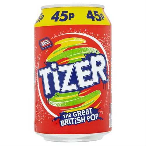 Barr Barr Tizer 330ml (Pack of 24 x 330ml)