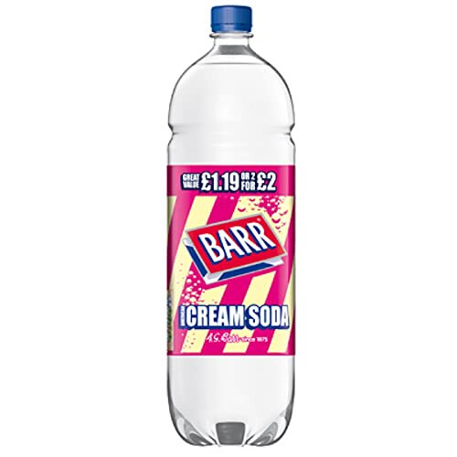 Barr Barr Cream Soda 2 Ltr (Pack of 6)