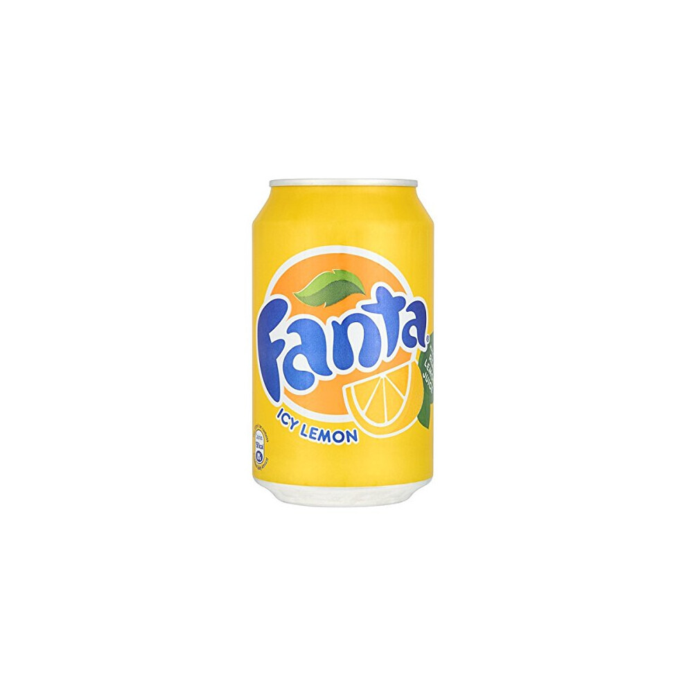 Fanta Icy Lemon 330Ml Case Of 24